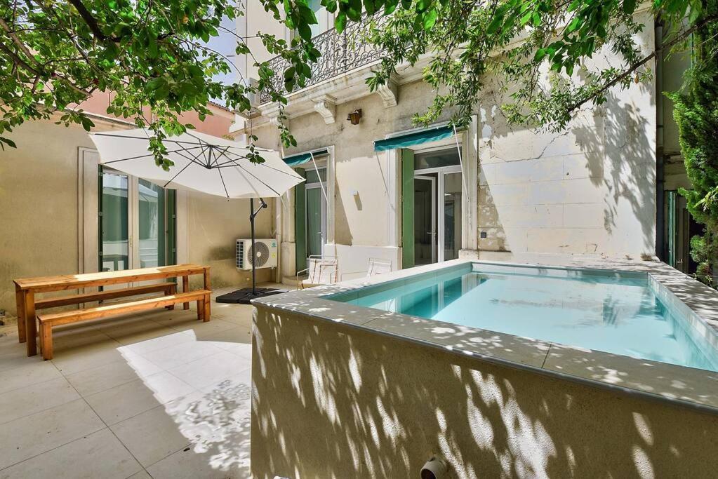 Nocnoc - Le Terrazzo - Petite Piscine Et Jardin En Ville Montpellier Exterior foto